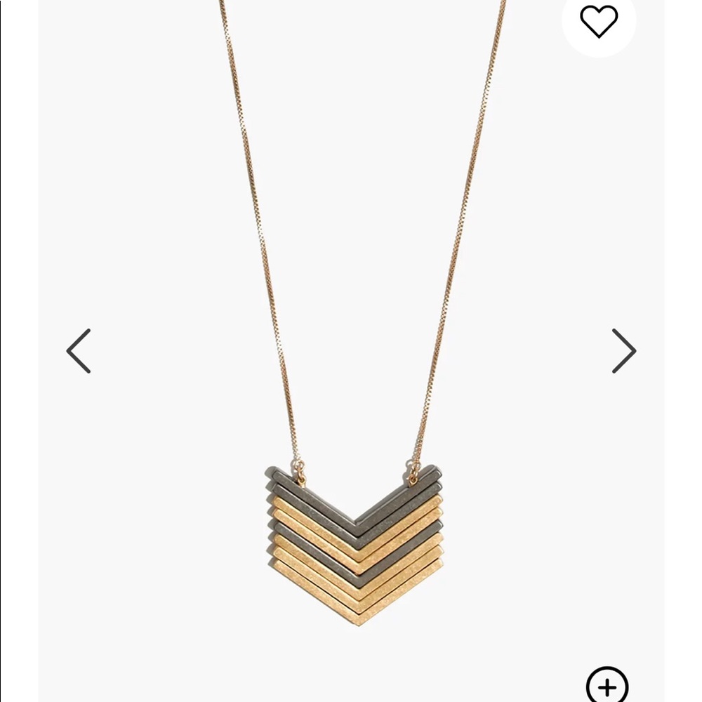 MADEWELL ARROWSTACK NECKLACE
